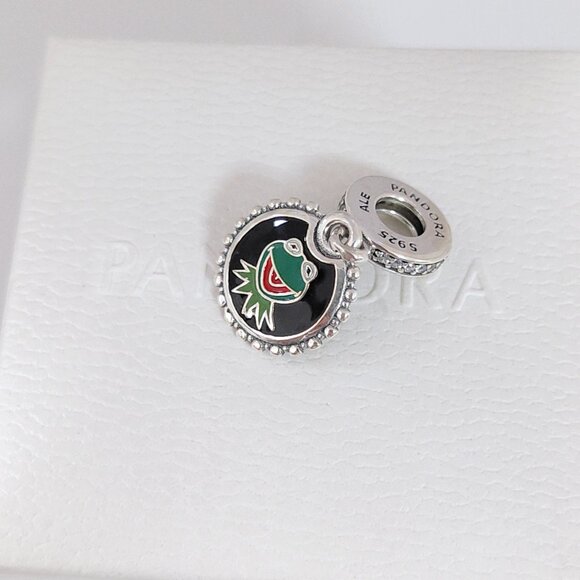 Pandora Muppets Kermit Dangle Charm S925 Silver with box - Picture 5 of 7